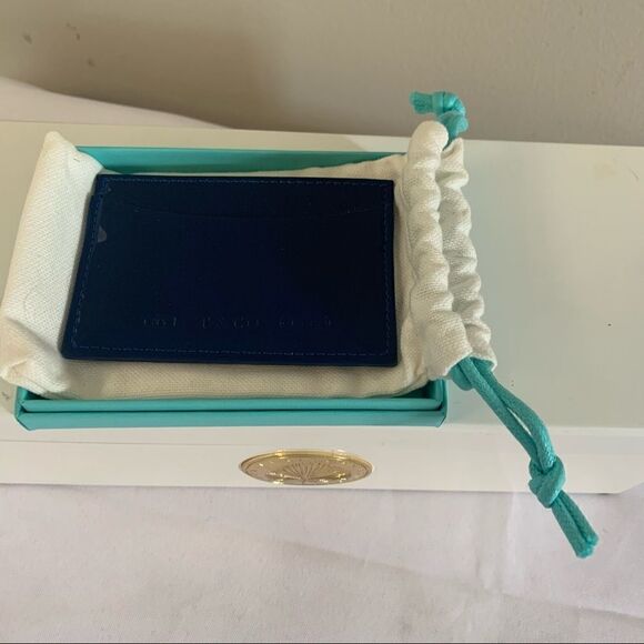 Tiffany & Co. Card Holder Wallet - Navy - Picture 3 of 8